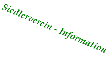 Siedlerverein - Information