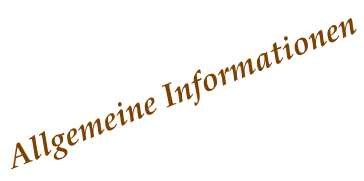 Allgemeine Informationen